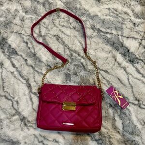 Rampage magenta crossbody purse